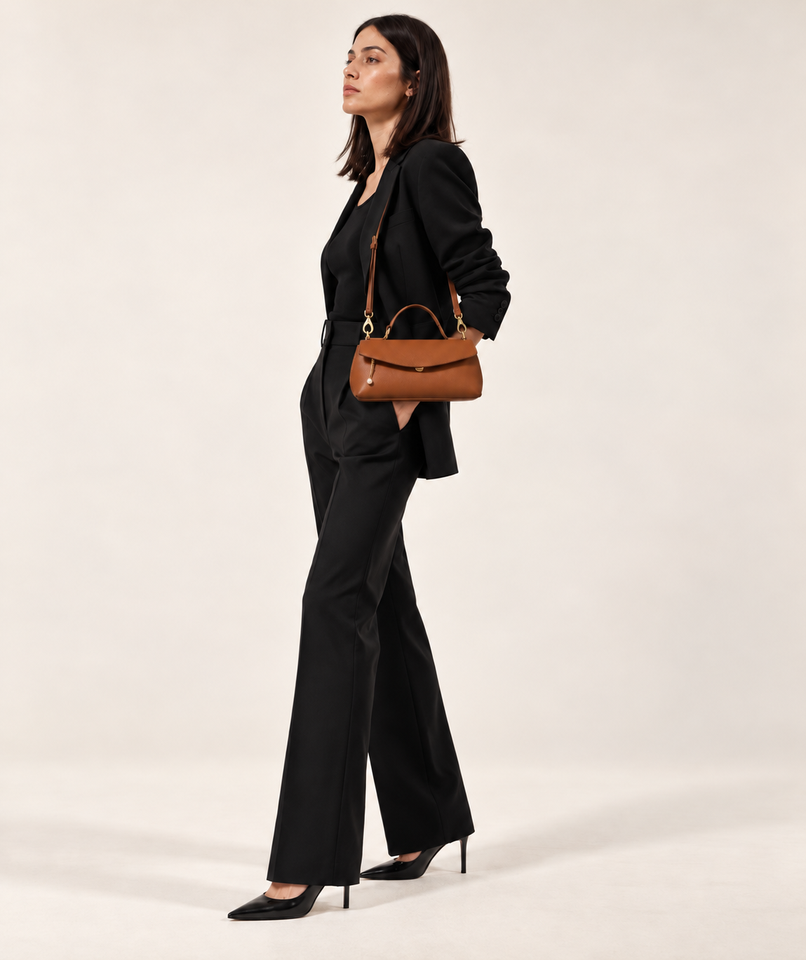 PERLA N°3 East-West — Vitello Granato — Caramel — 02