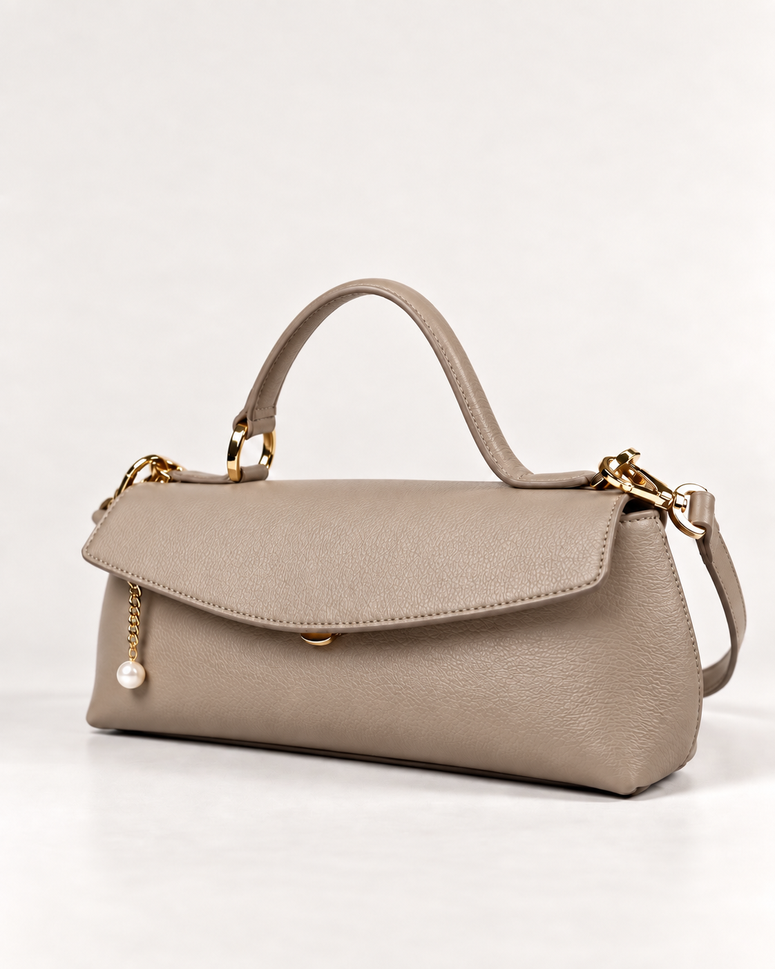 PERLA N°3 East-West — Vitello Granato — Taupe — 04