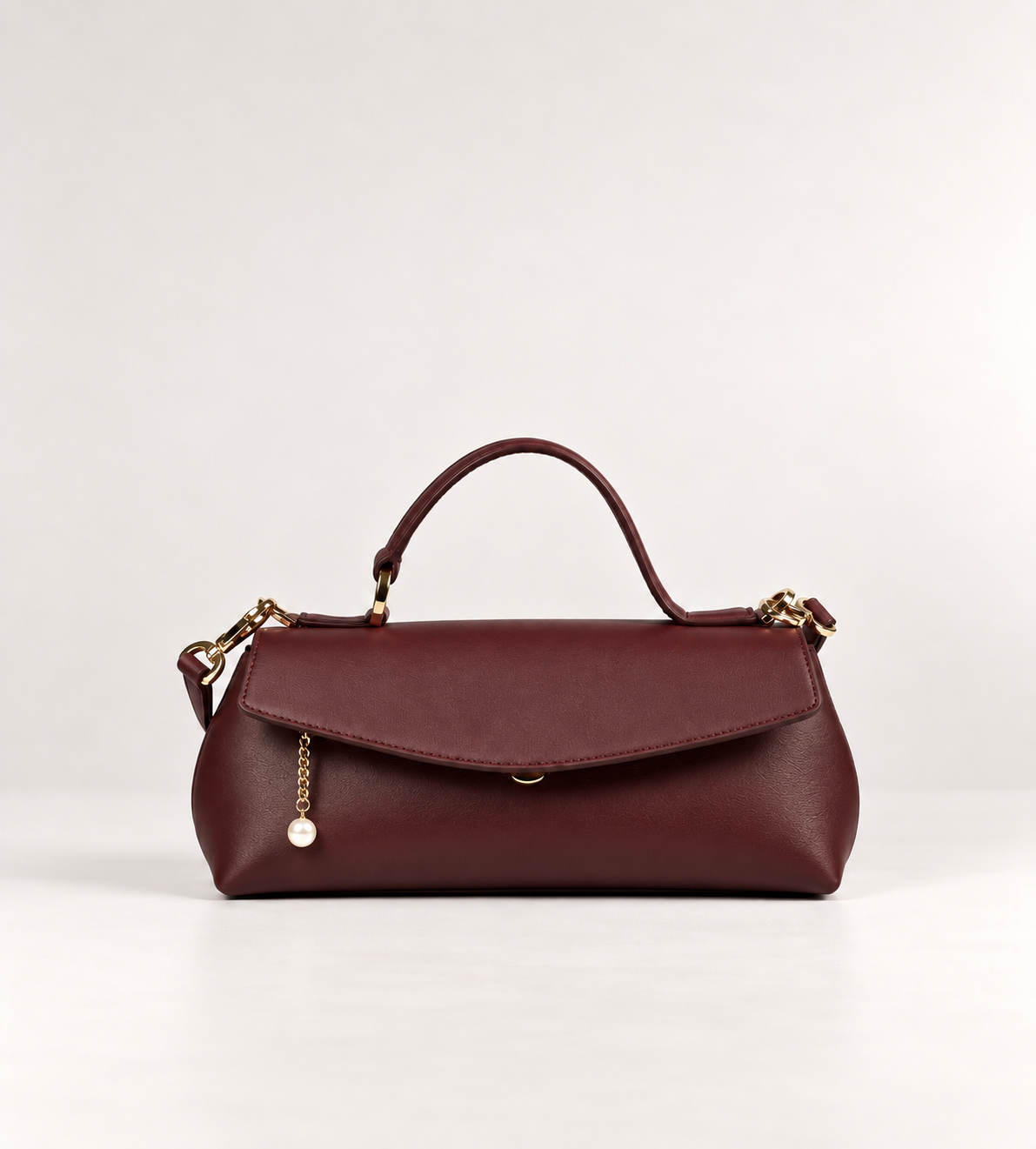 PERLA N°3 East-West — Vitello Natural — Bordeaux — 01