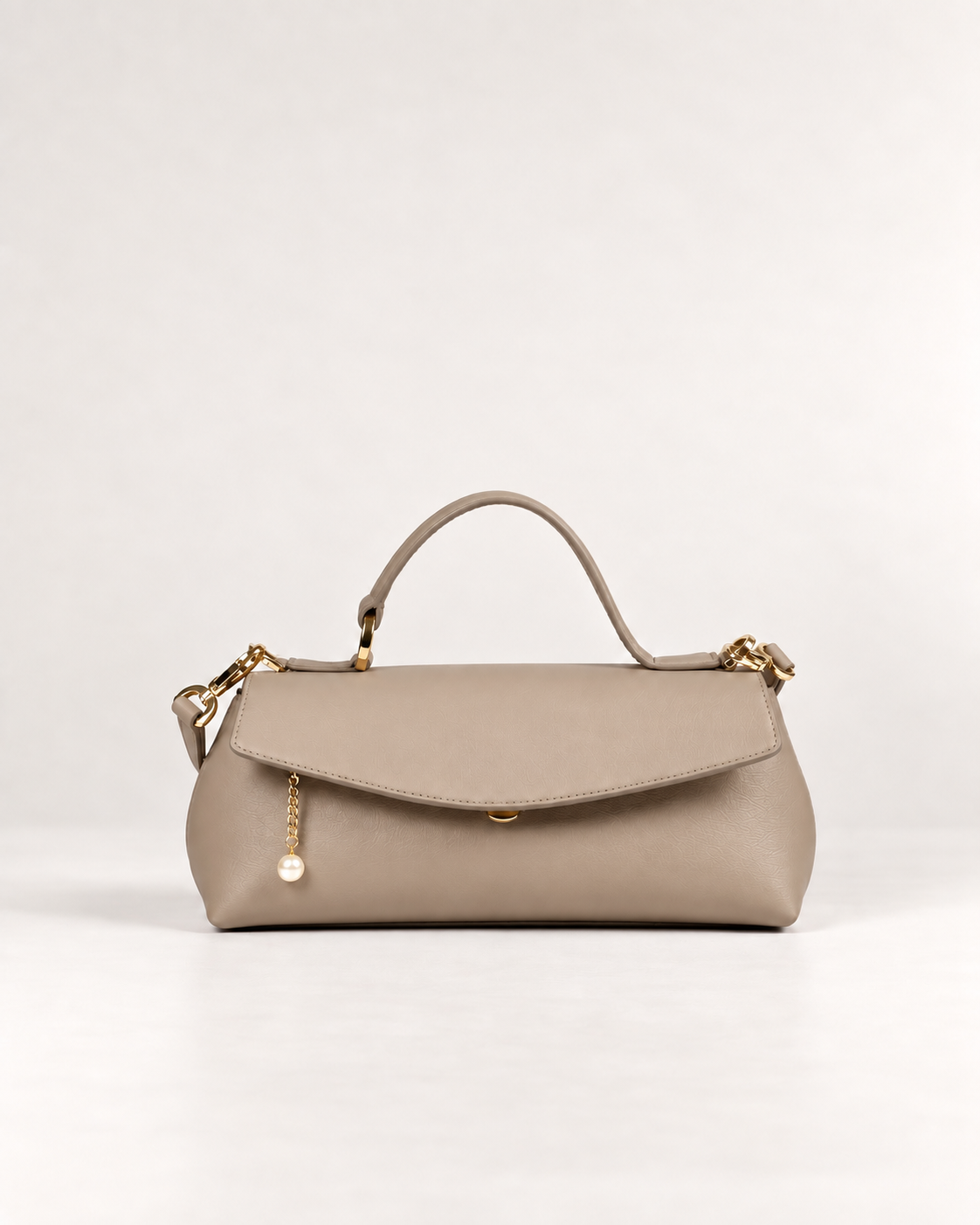 PERLA N°3 East-West — Vitello Natural — Taupe — 03