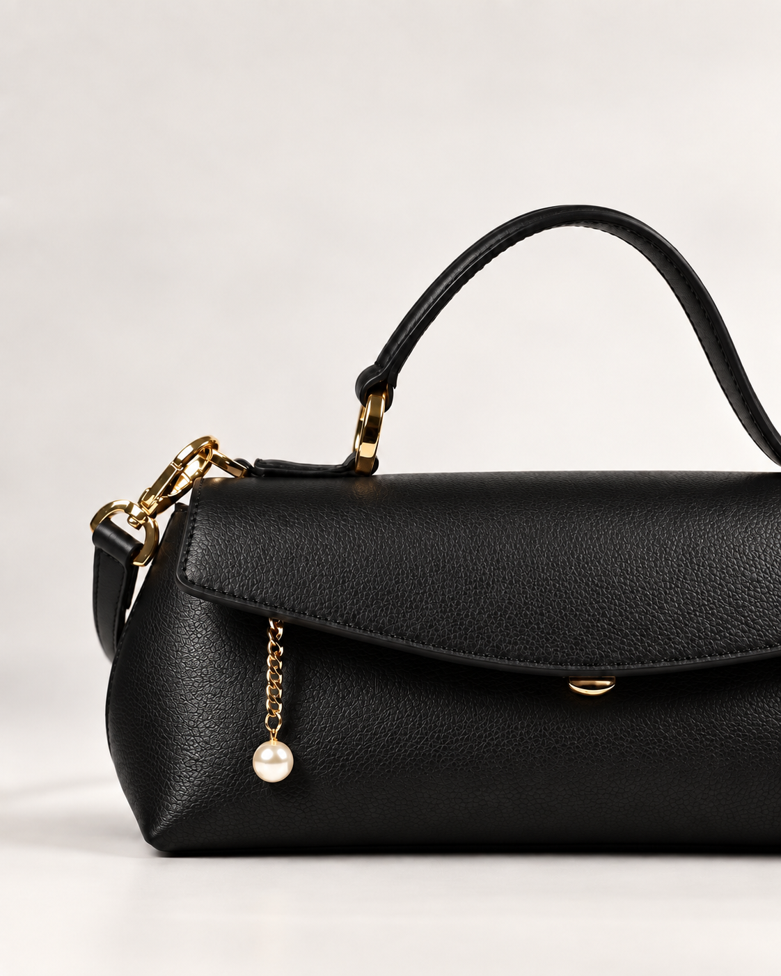 PERLA N°3 East-West — Vitello Granato — Black — 02