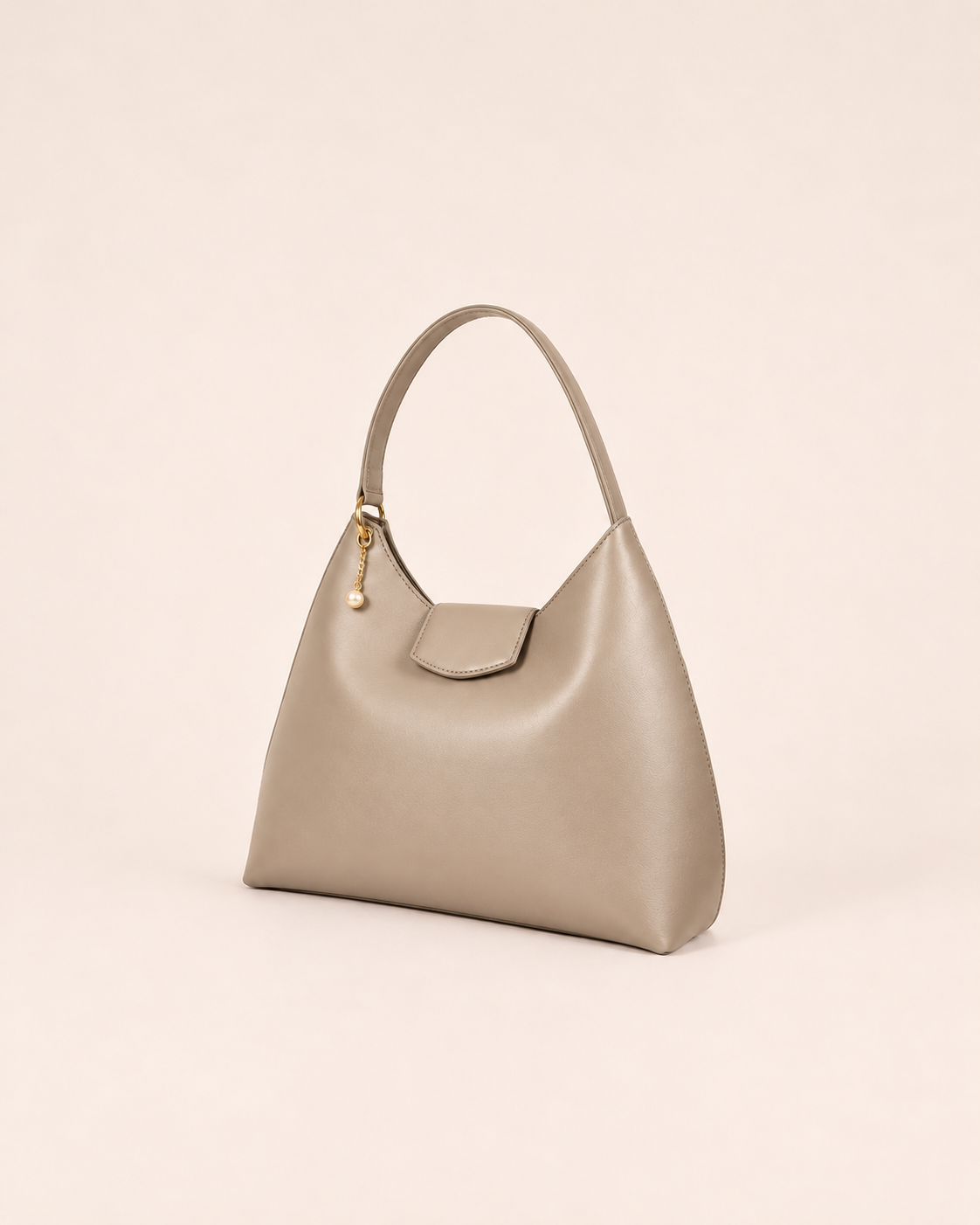 PERLA N°1 Hobo — Vitello Natural — Taupe — 01