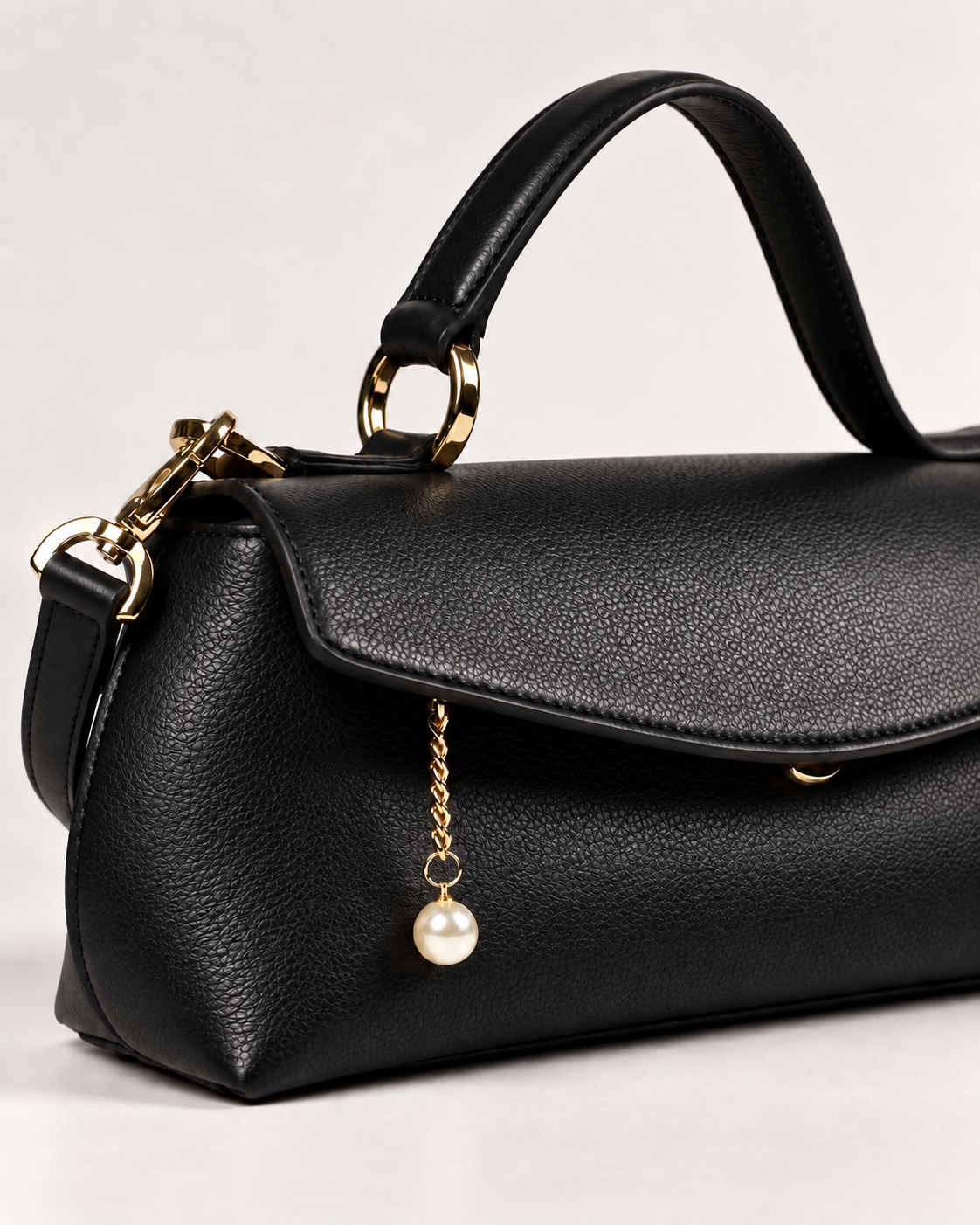 PERLA N°3 East-West — Vitello Granato — Black — 03