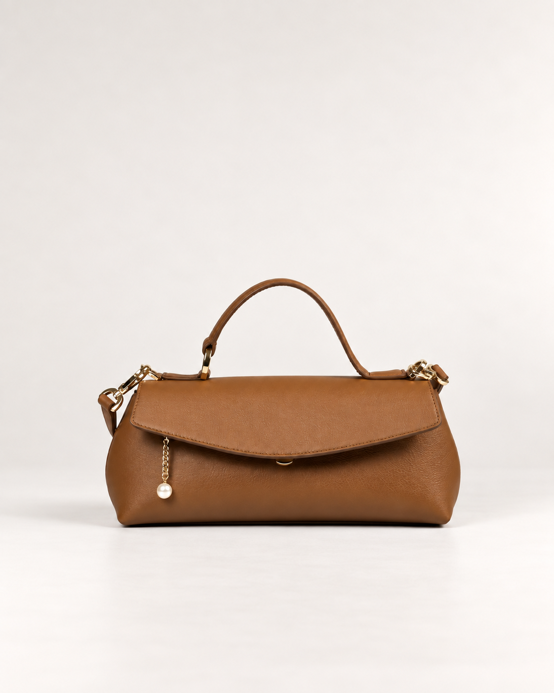PERLA N°3 East-West — Vitello Natural — Caramel — 03